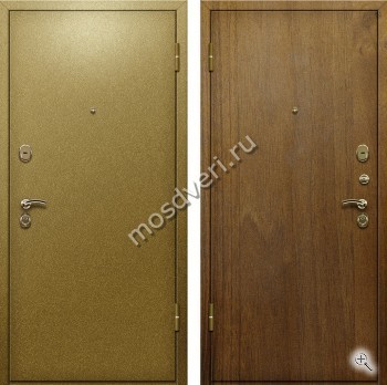 Порошковая дверь с внутренней отделкой ламинатом дуб - купить от производителя Мосдвери Порошковая дверь с внутренней отделкой ламинатом дуб