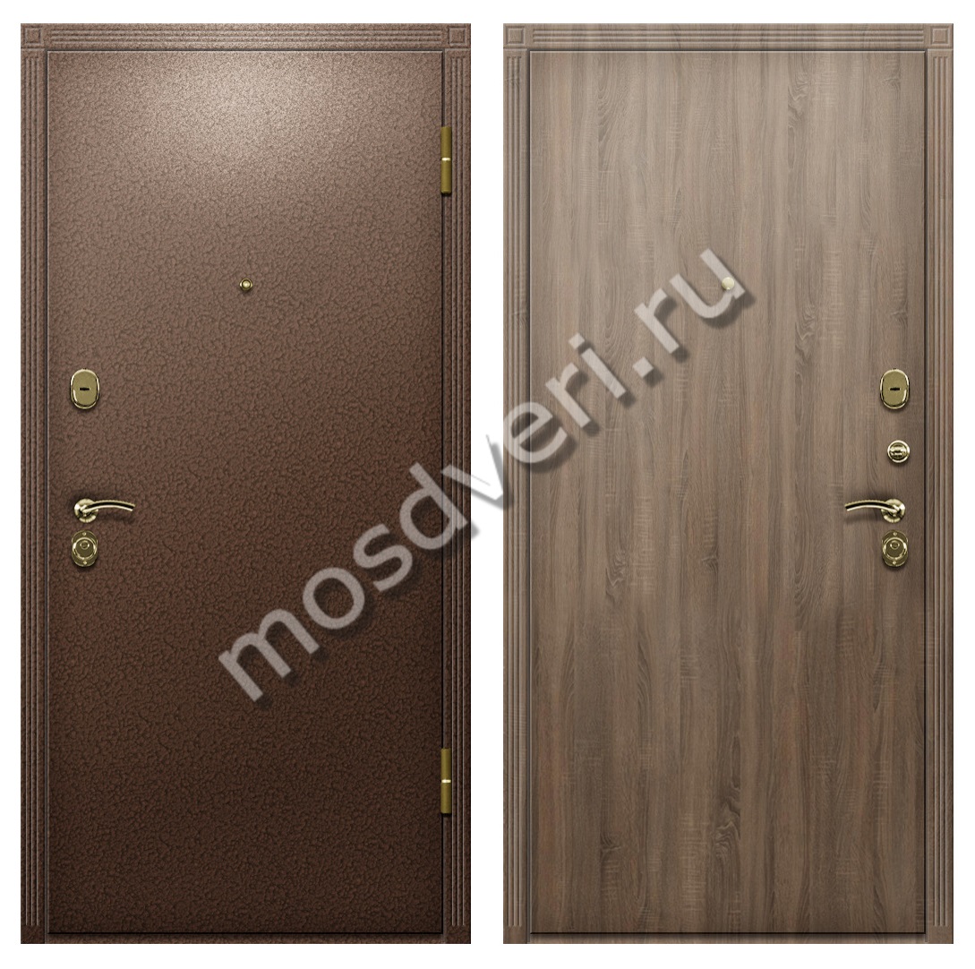 Дверь с утеплением, порошковым напылением и отделкой МДФ - купить от производителя Мосдвери Дверь с утеплением, порошковым напылением и отделкой МДФ