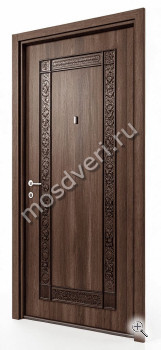 Дверь для коттеджа МДФ с двух сторон и с терморазрывом - купить от производителя Мосдвери Дверь для коттеджа МДФ с двух сторон и с терморазрывом