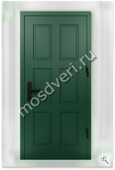 Входная дверь в квартиру зеленая матовая - купить от производителя Мосдвери Входная дверь в квартиру зеленая матовая